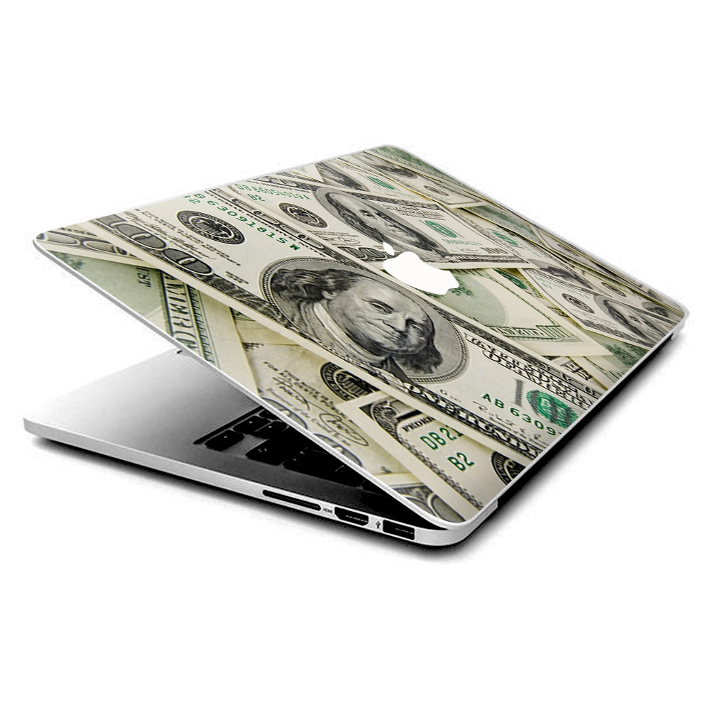 Skin Decals Wrap for MacBook Pro Retina 13" - Cash Money
