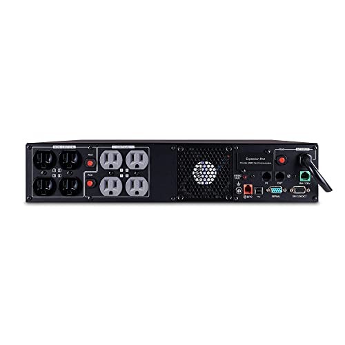 BLACK - CYBER POWER CYBERPOWER PR1500RT2U SMART APP SINEWAVE UPS SYSTEM,