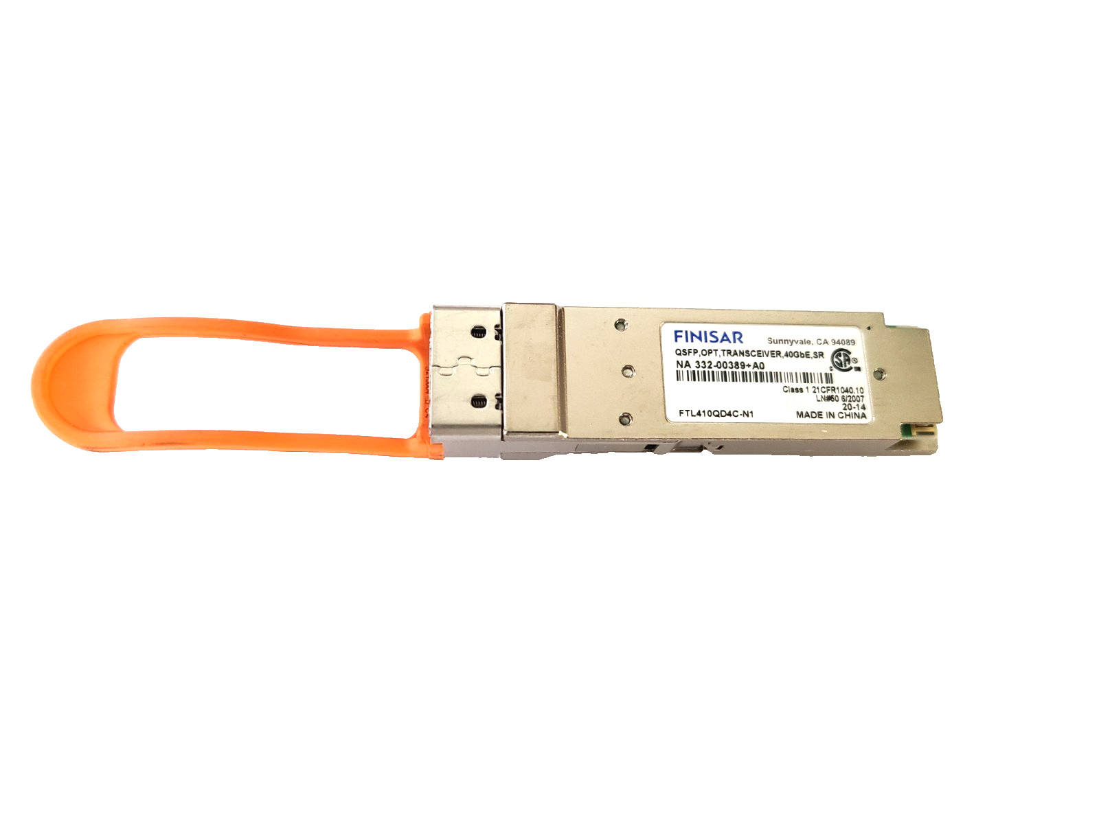 Finisar  FTL410QD4C-N1 Transceiver - QSFP,OPT,40GbE,SR (MPO)