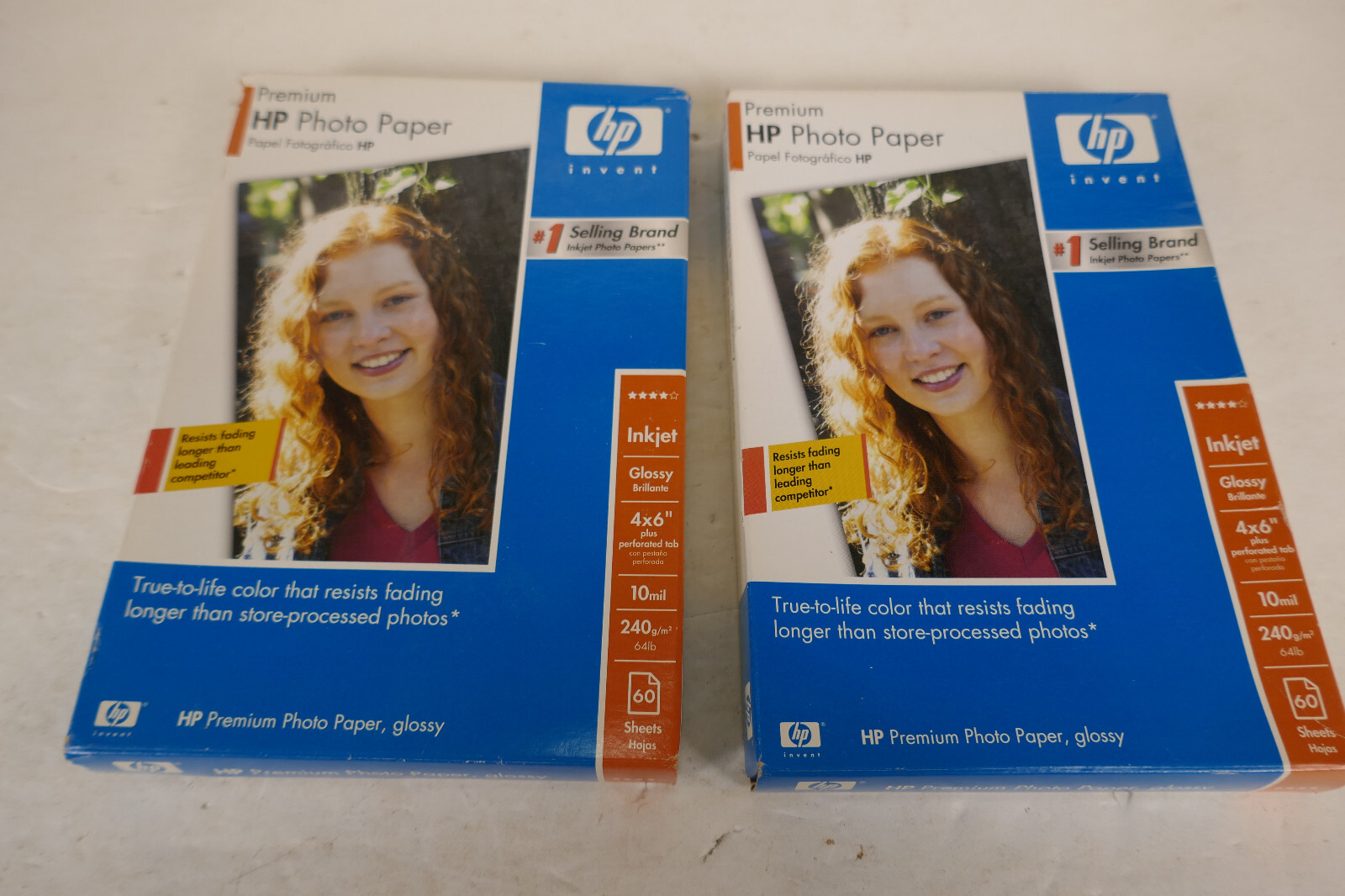 HP Genuine Professional 90 plus  Sheets 4x6 High Glossy White Photo Paper