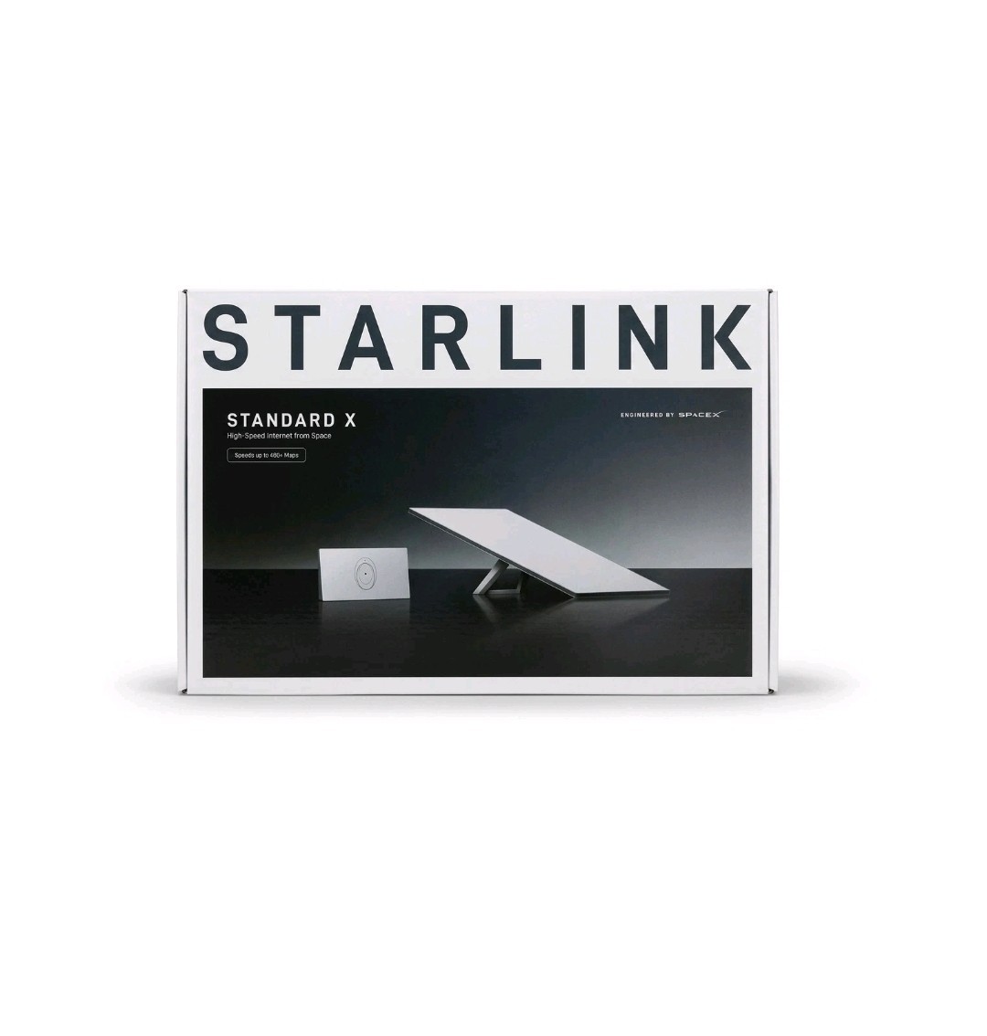 Starlink Standard 4X – Premium Internet Kit, Wifi 6 Router New Sealed