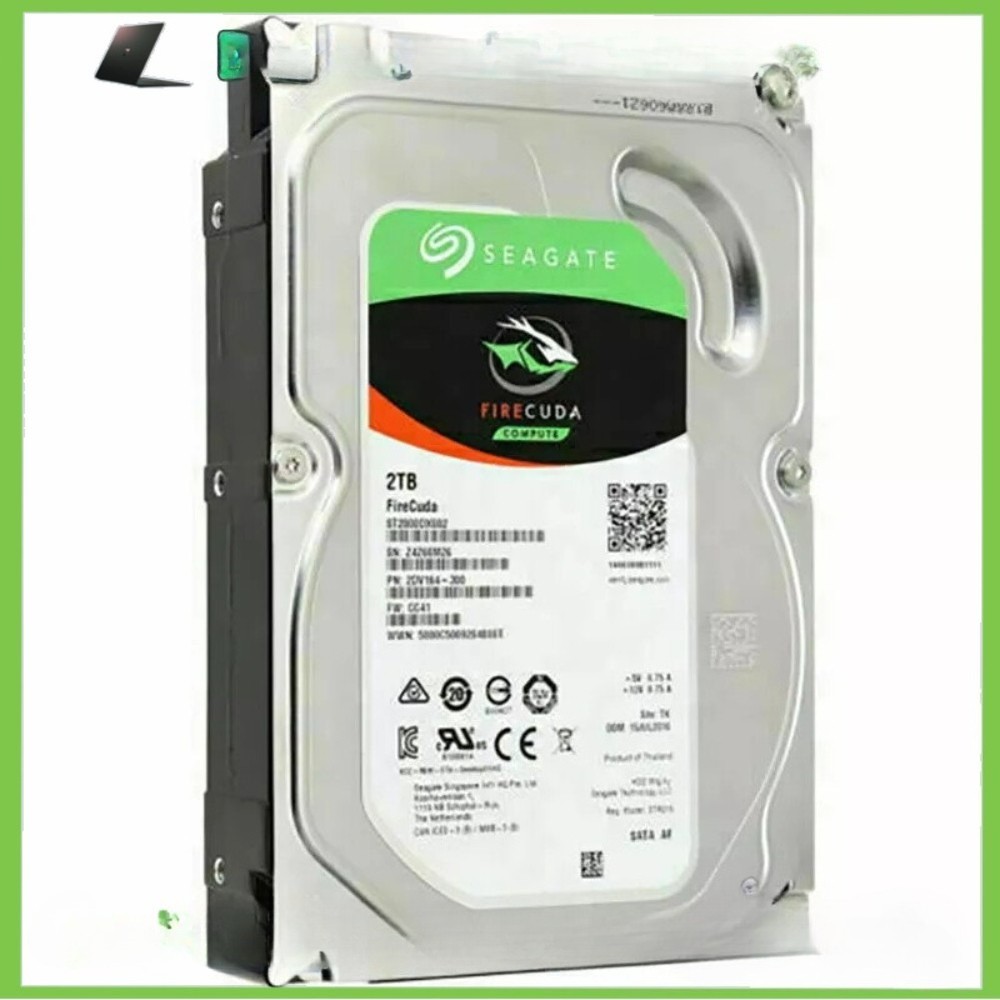 Seagate FireCuda 2TB Internal (ST2000DX002)3.5" SSHD (Solid State Hybrid Drive)