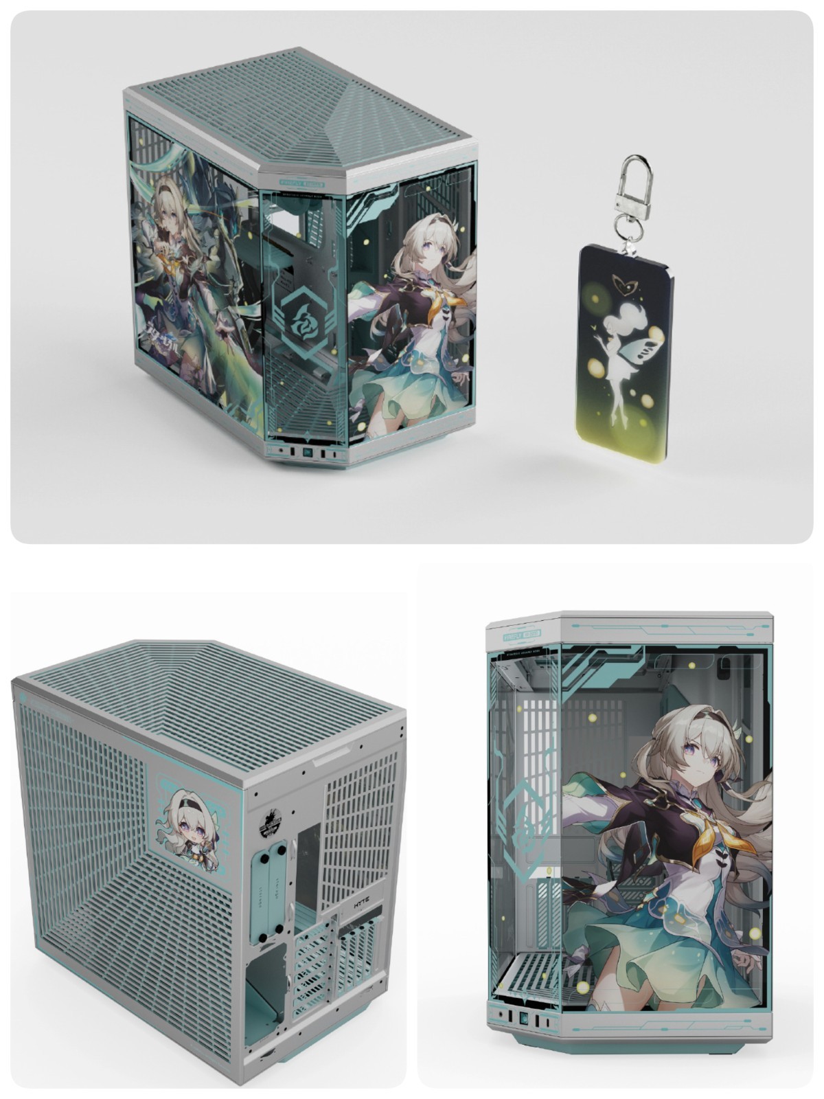 PC Case Firefly Honkai Impact:Star Rail Limited Pillarless HYTE HSR FIREFLY Y70