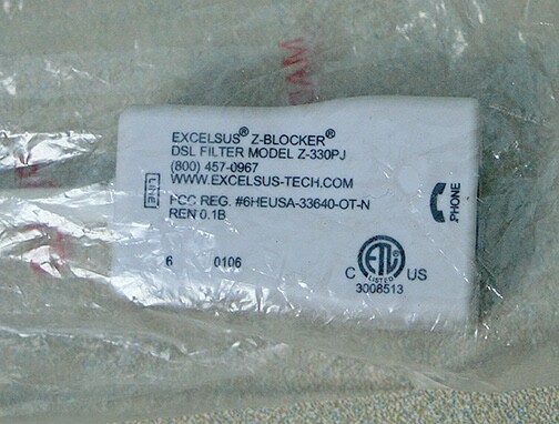 ⭐️⭐️⭐️⭐️⭐️ NEW Excelsus Z-Blocker DSL Filter Model Z-330P2J