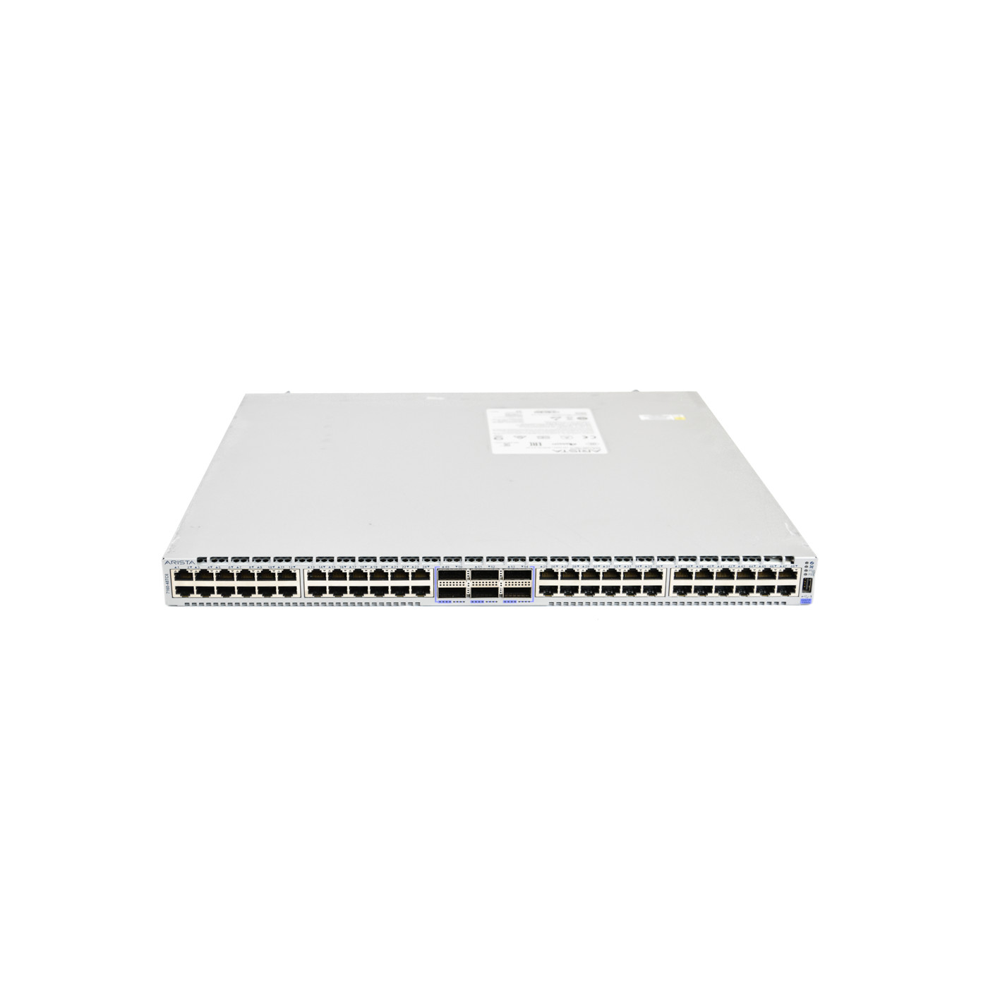 Arista DCS-7160-48TC6-F 48x 10GbE RJ45 6x 100GbE QSFP Switch F-R Air 2x AC Power