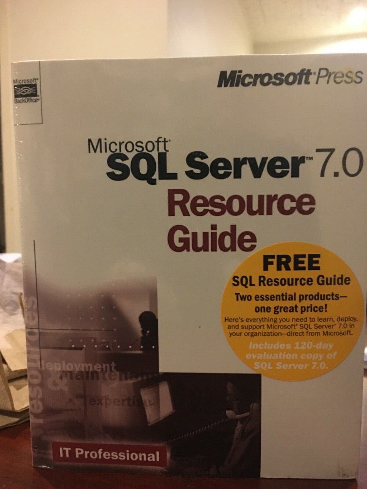NEW Microsoft SQL Server 7.0 Resource Guide & System Administration Training Kit