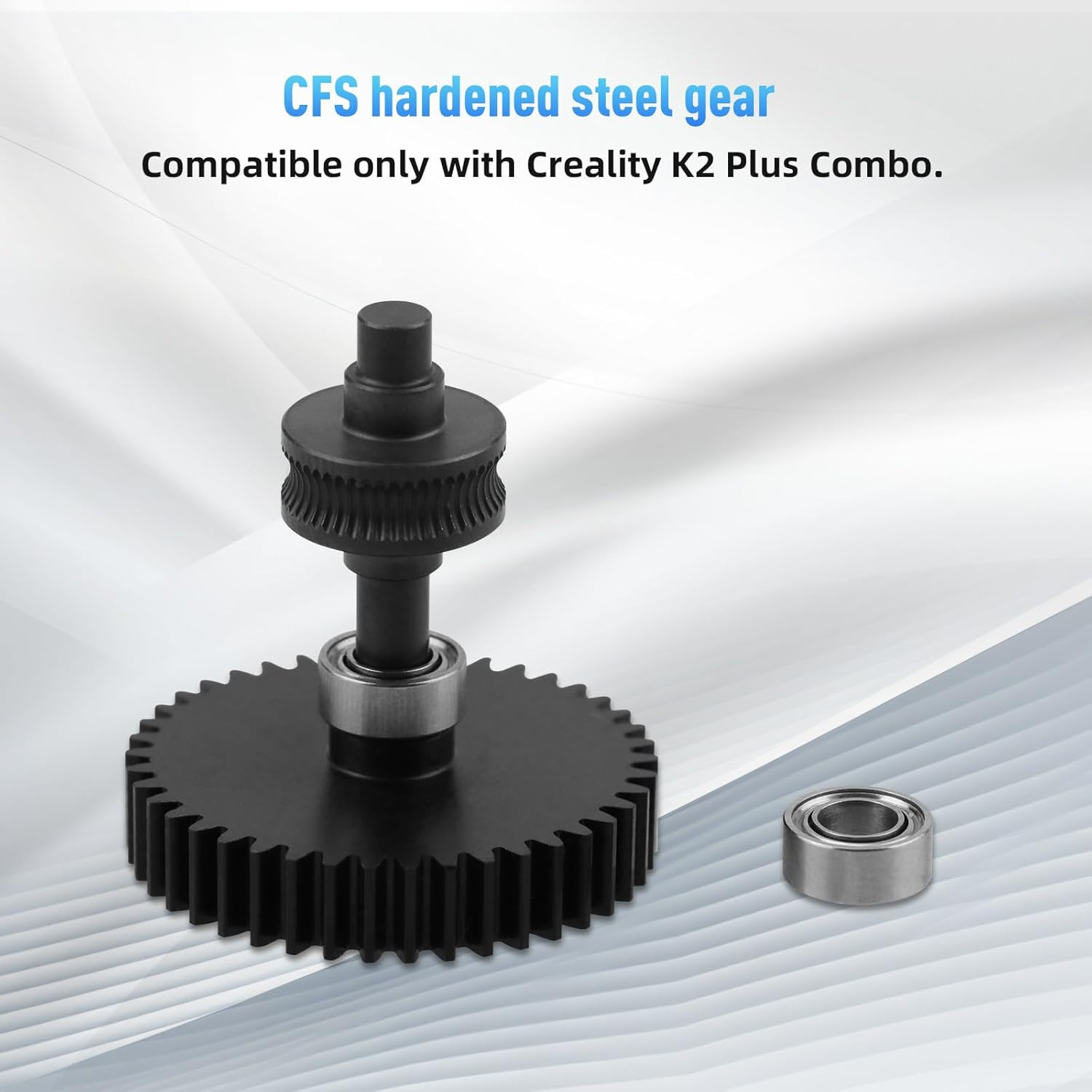 Upgraded K2 Plus Combo CFS Black Gear Set with DLC Nano-Coated Hardened Steel...