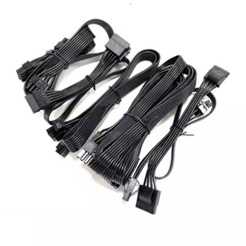 8/6P To 6+2p CPU(4+4)p SATA IDE Molex Power Cable for Segotep GM650 GM750 GM850