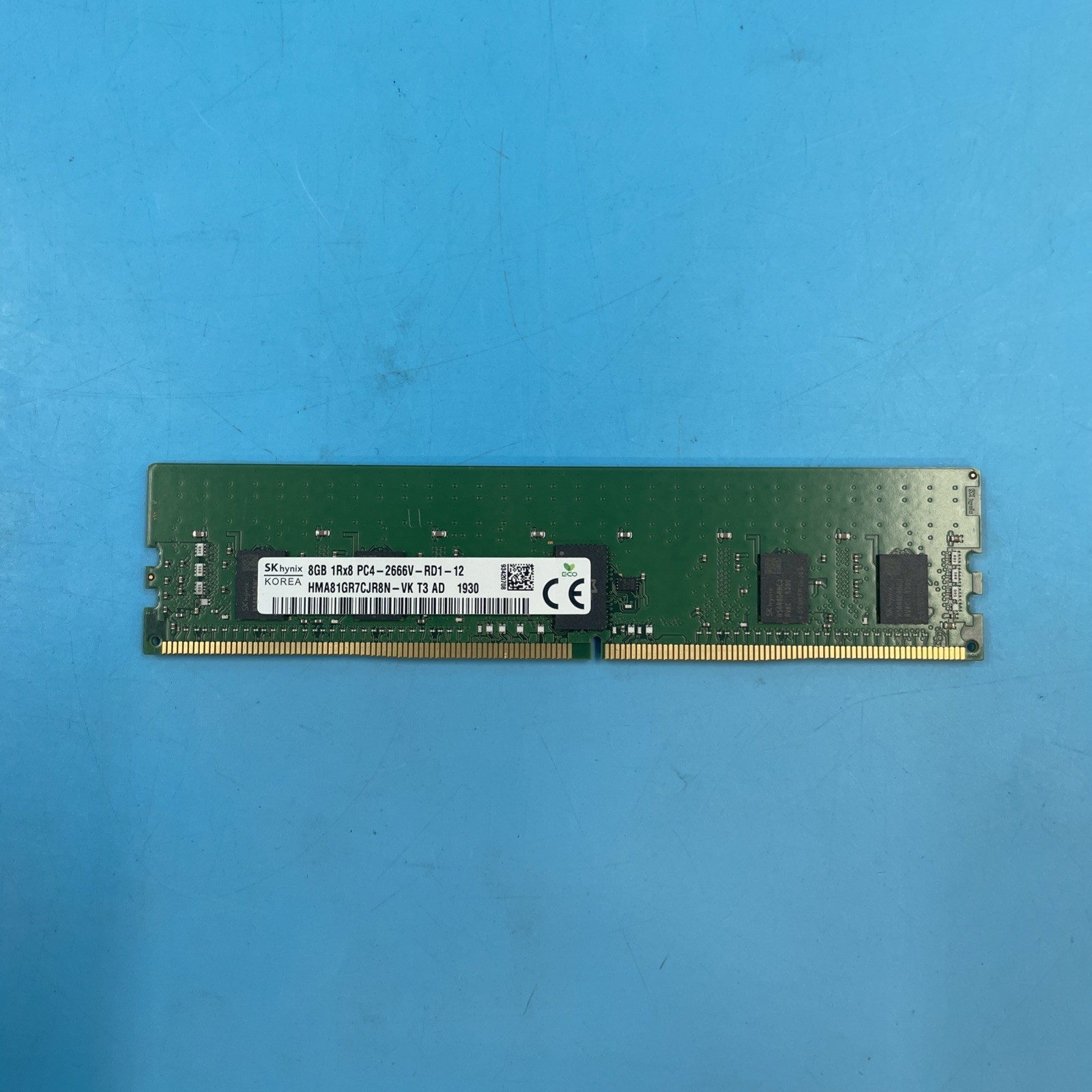 (LOT OF 9) *MIXED BRAND* 8GB PC4 DDR4 *MIXED SPEED* ECC RDIMM Server RAM Memory