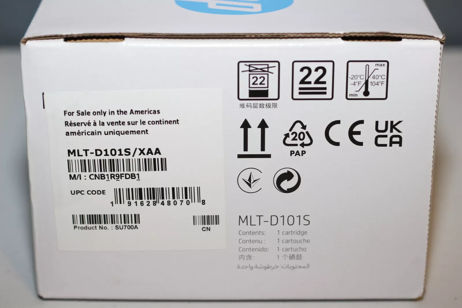 HP 101S for SAMSUNG MLT-D101S Toner Cartridge Black