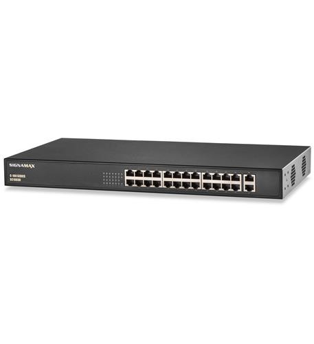 Signamax SIG-FO-SC10030 C-100 24 Port Fast Ethernet Poe+ Lite (sigfosc10030)