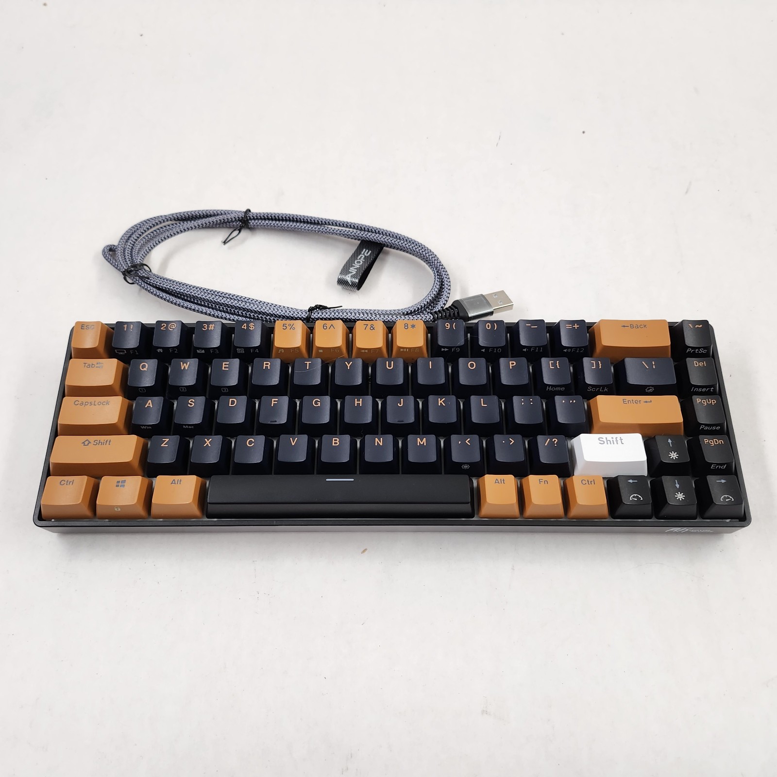 Royal Kludge RK68 Dual Mode Mechanical Keyboard - Black - Dual Mode Blue Switch