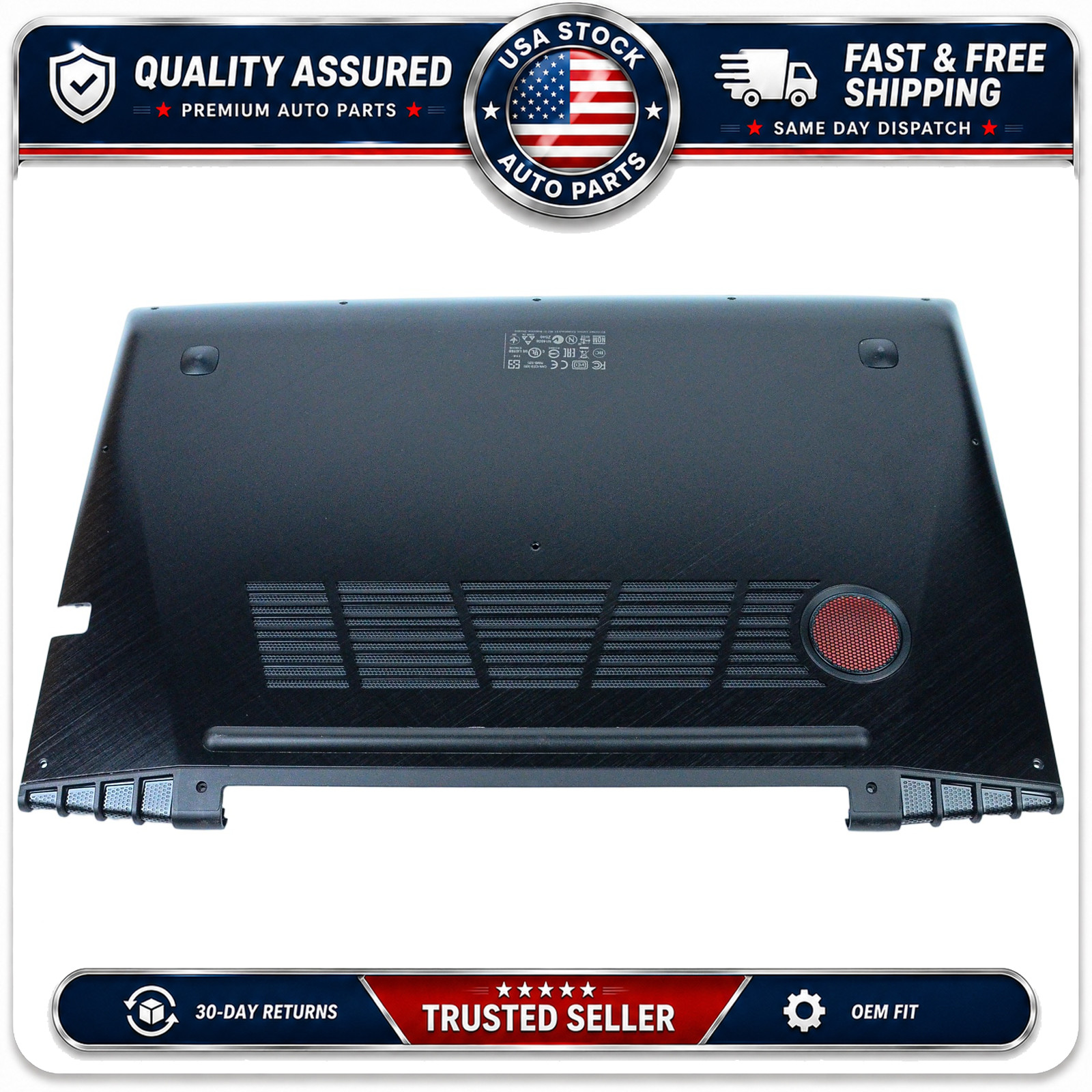 For Lenovo Y50-70 Bottom Base Cover Black Laptop Replacement AM14R000500H New