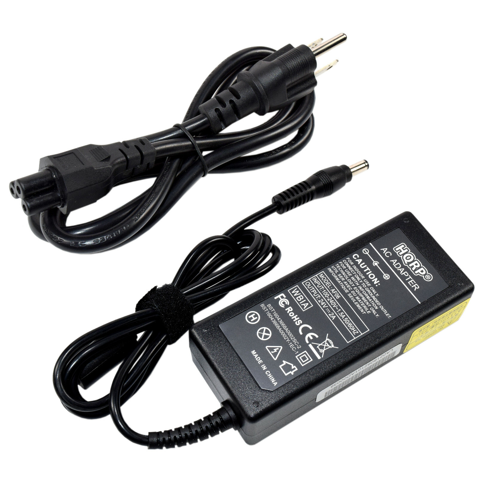 HQRP AC Power Adapter for Logitech 190542-0000 for G25 G27 Racing Wheel
