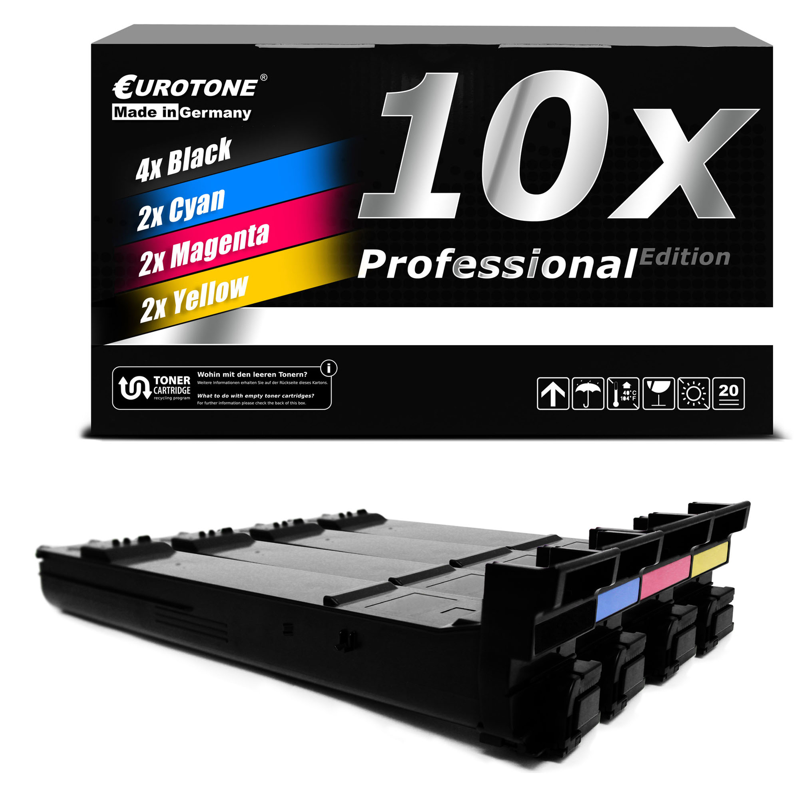 10X PRO Cartridge For Konica Minolta Magicolor 5550-DTH 5570-DH 5550-DT