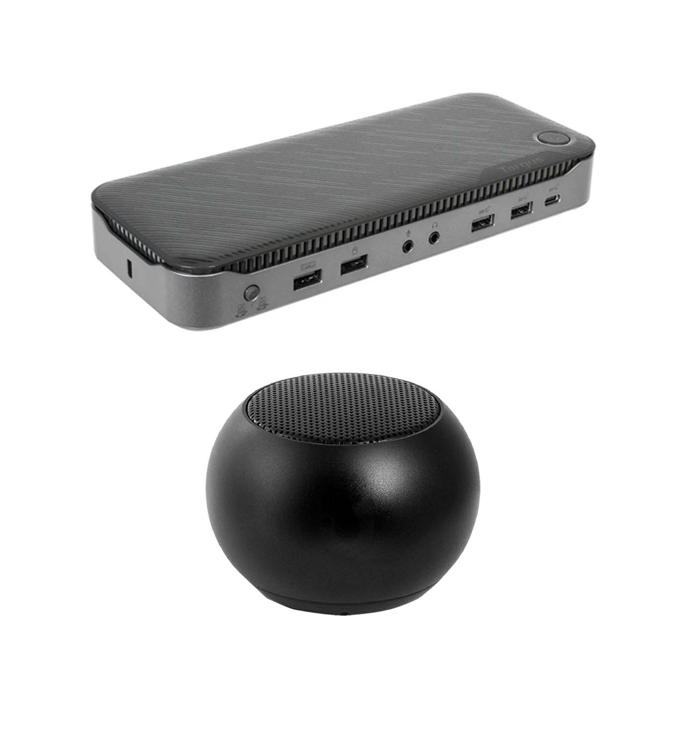 Targus USBC Dual 100W Host Hybrid Triple 4K Dock Bluetooth Mini U Speake G1N