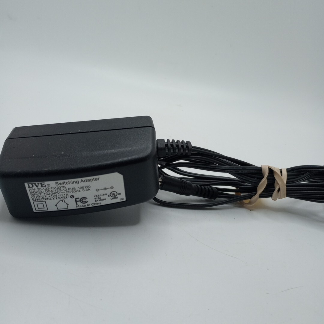 #AD) DVE Switching Adapter Charger Power Supply Model # DSA-12G-12 FUS 120120 