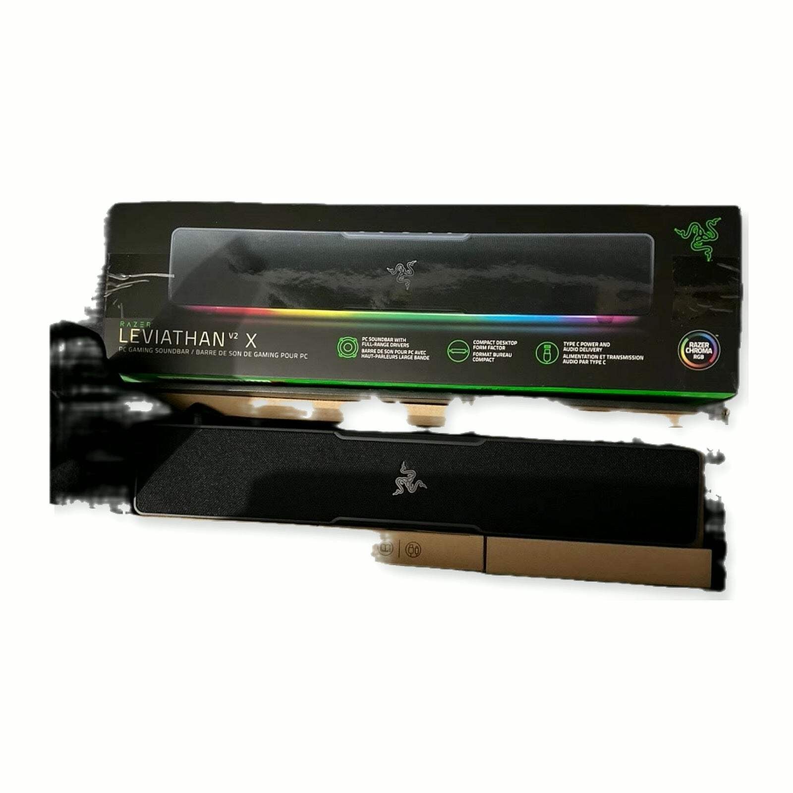 Razer Leviathan V2 X PC Gaming Soundbar - Open Box