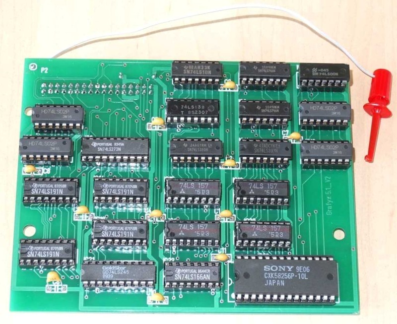 Hi-Res Graphics board for TRS-80 Model 4P Improved Grafyx NEW 