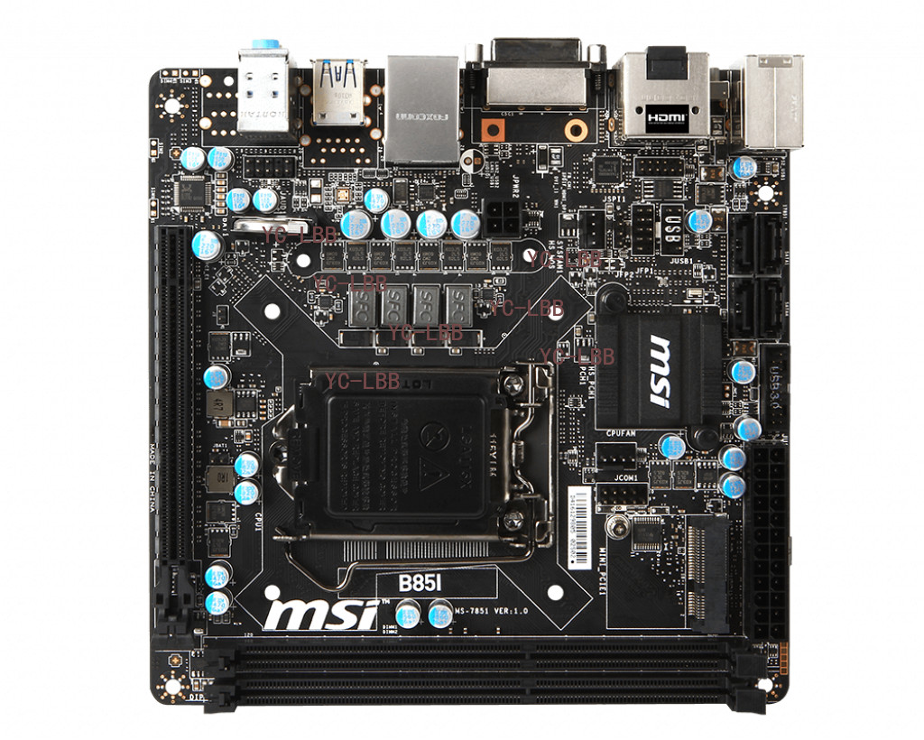 For MSI B85I Mini Motherboard LGA1150 DDR3 Mini-ITX Mainboard