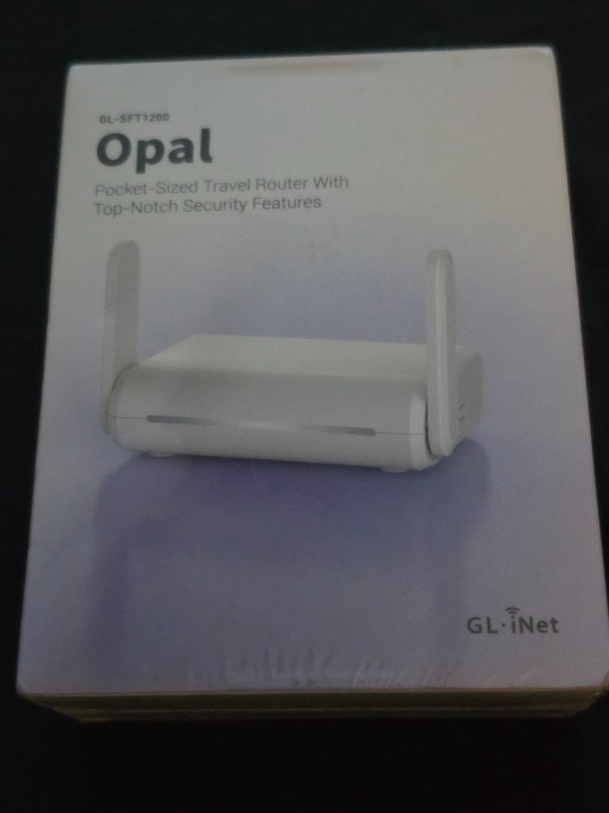 GL.iNet GL-SFT1200 Opal Pocket-Sized Travel Router Wireless Router, White