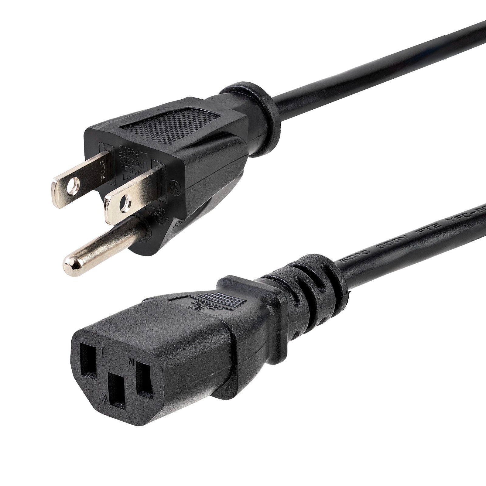 StarTech 10 ft Computer Power Cord - NEMA5-15P to C13
