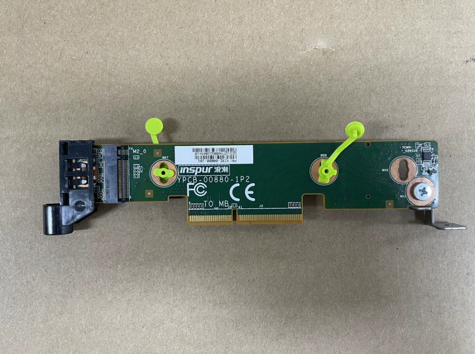 Inspur M.2 Ssd Expansion Card Adapter YZRI-00880-101 YPCB-00880-1P2