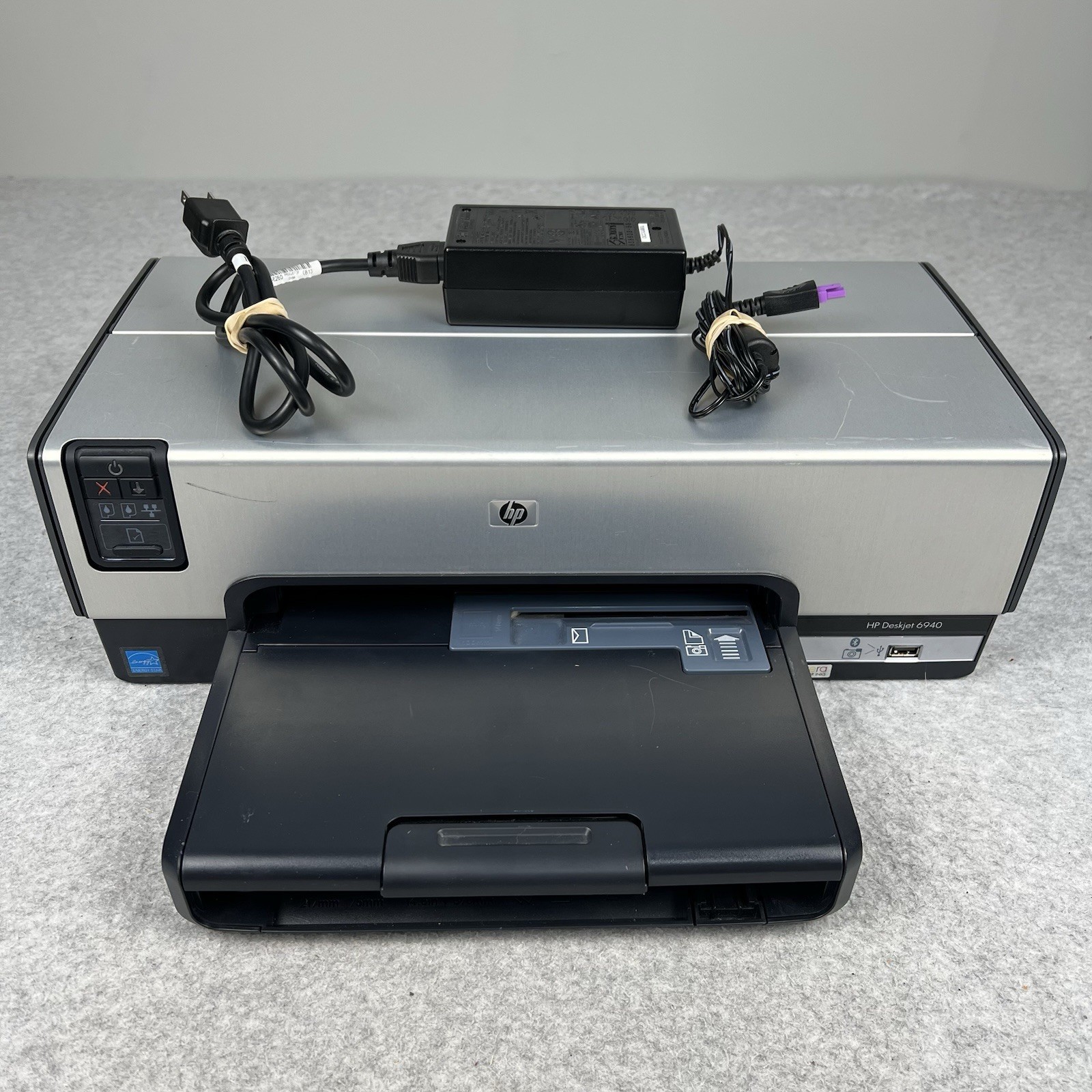 HP Deskjet 6940 Network Color Inkjet Printer Vivera Inks - Tested