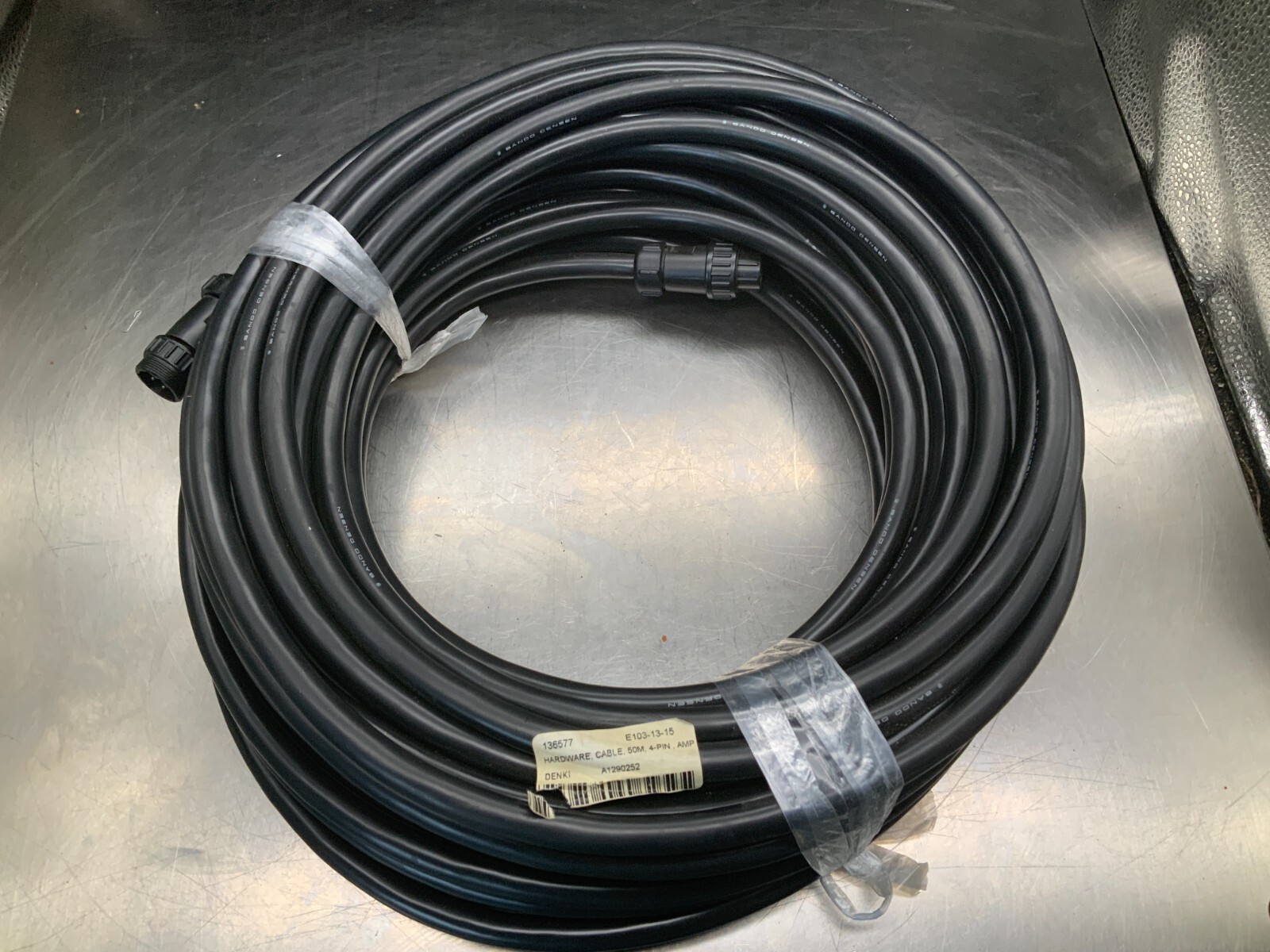 Denki 4-Pin Hardware Cable 50 Meter, Amp, Nanaboshi Connectors