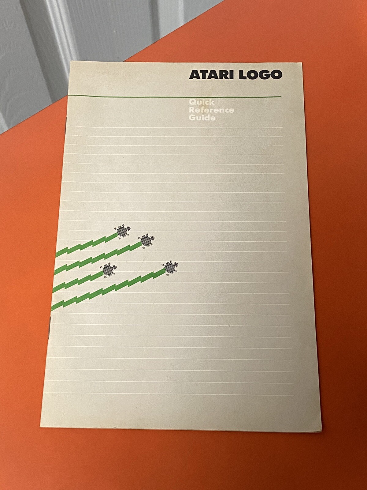 Vintage 1983 Atari Logo Quick Reference Guide