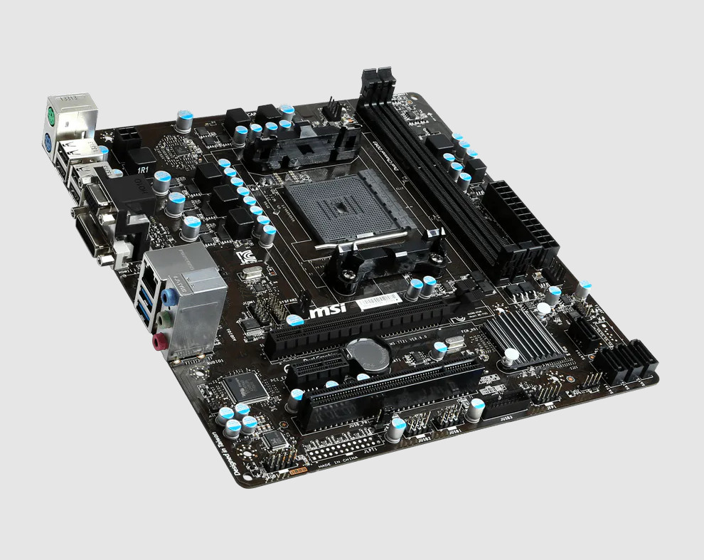 For MSI A88XM-P33 V2 motheboard A88X FM2/2+ 2*DDR3 32G DVI M-ATX Tested ok