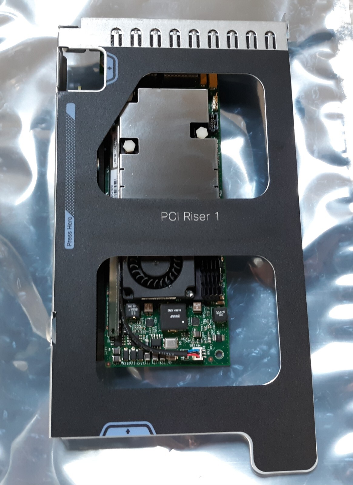 Cisco UCSC-PCIE-C10T-02 V03 Virtual Interface Card 73-15002-05 w/ PCI Riser 1