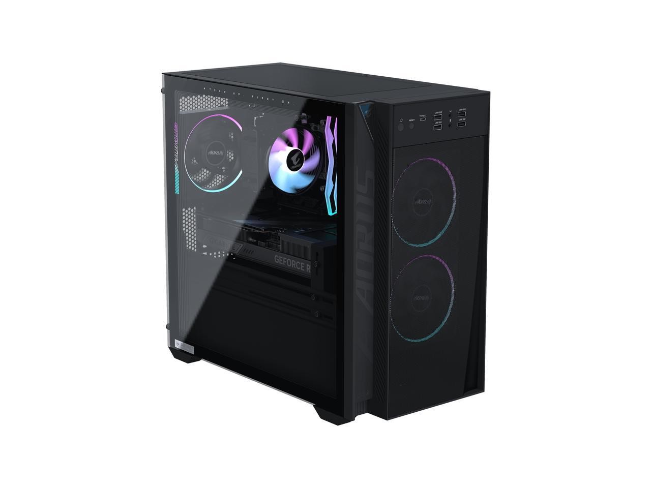 GIGABYTE AORUS PRIME 5 Gaming Desktop PC, AMD Ryzen 7 9800X3D, GIGABYTE RTX