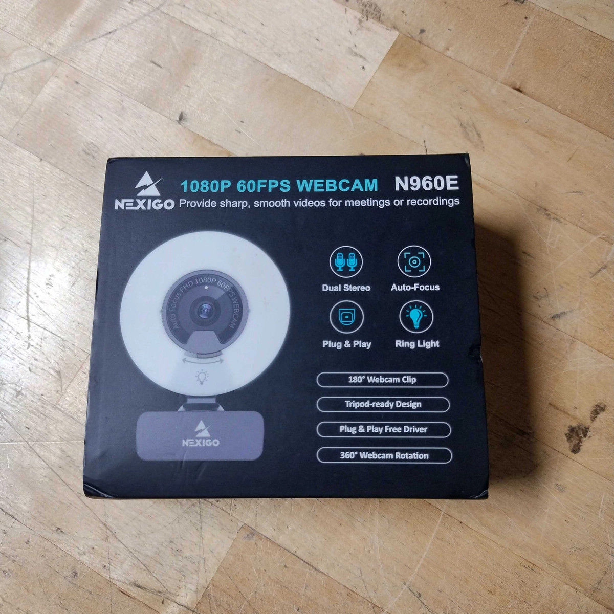 MISC-NEW-NEXIGO-N960E-WEBCAM