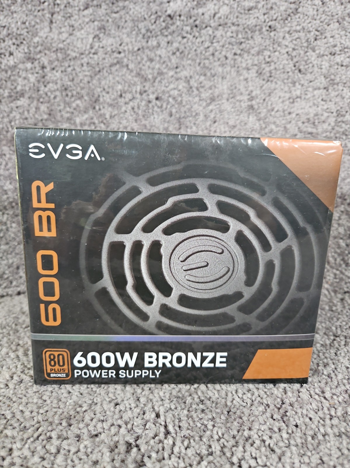 EVGA 600 BR 600W ATX 80 PLUS Bronze PSU 24-Pin 6+2 PCIe SATA Black
