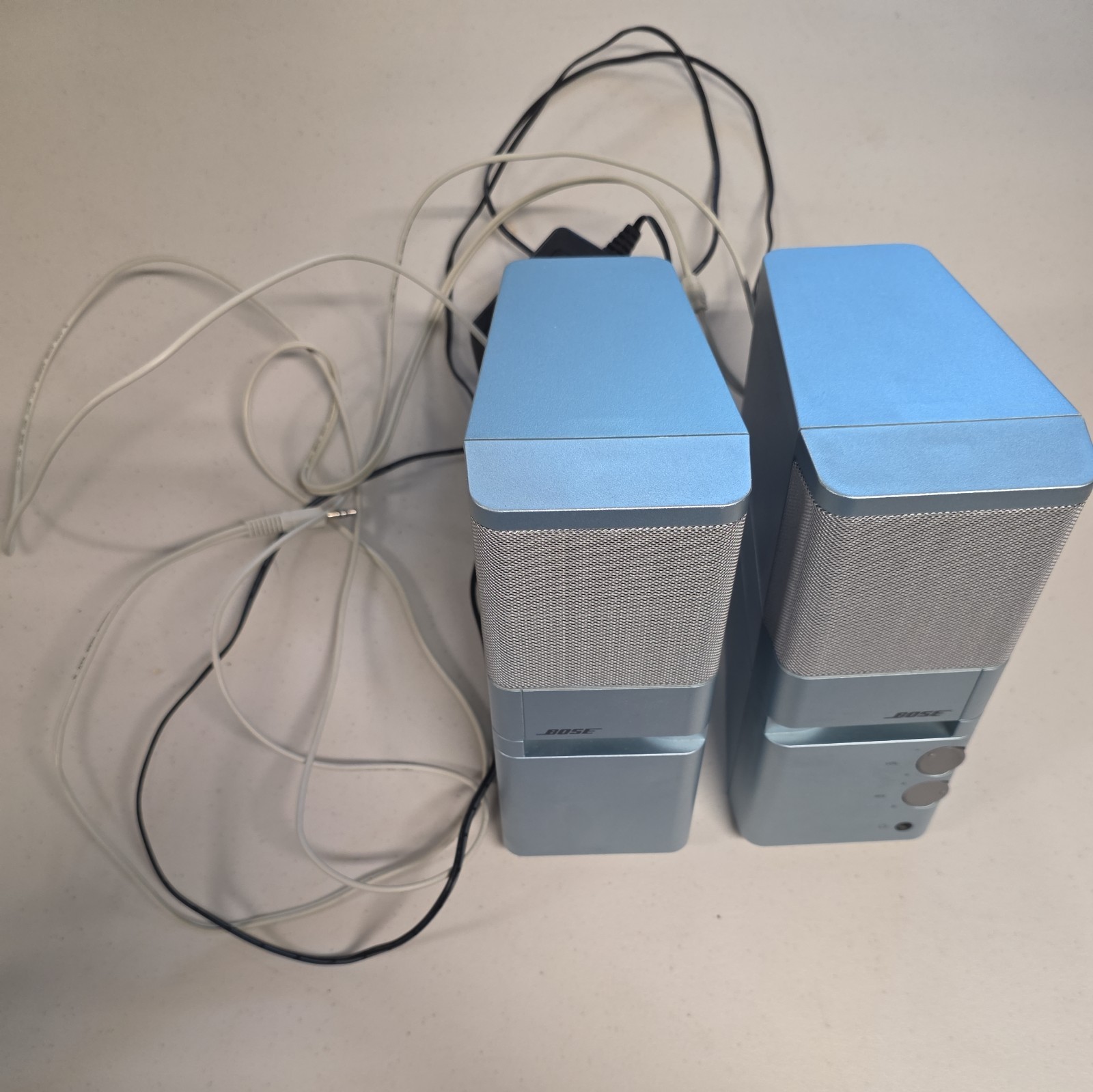 Bose MediaMate Computer Speakers with Power Supply - TESTED and WORKING 