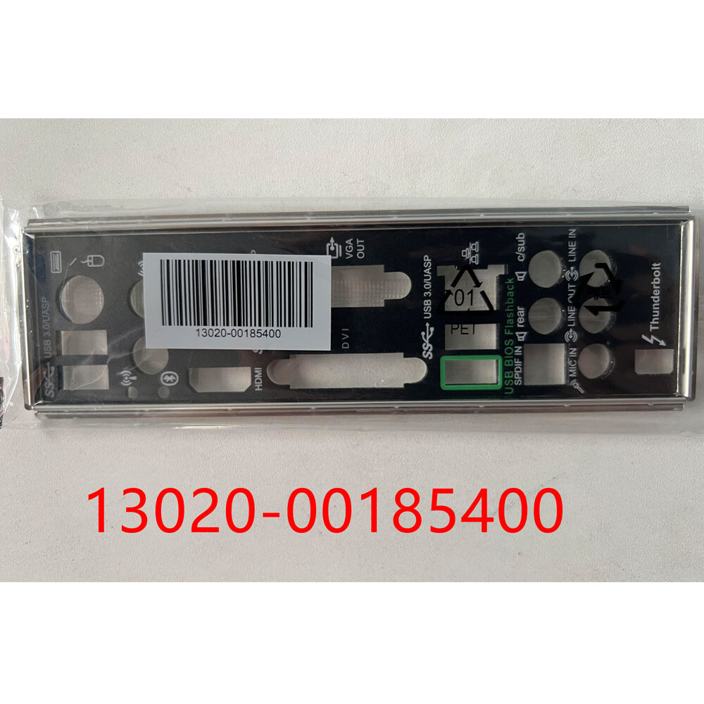 For ASUS Z87-EXPERT Mainboard IO I/O Shield Back Plate BackPlate Blende Bracket
