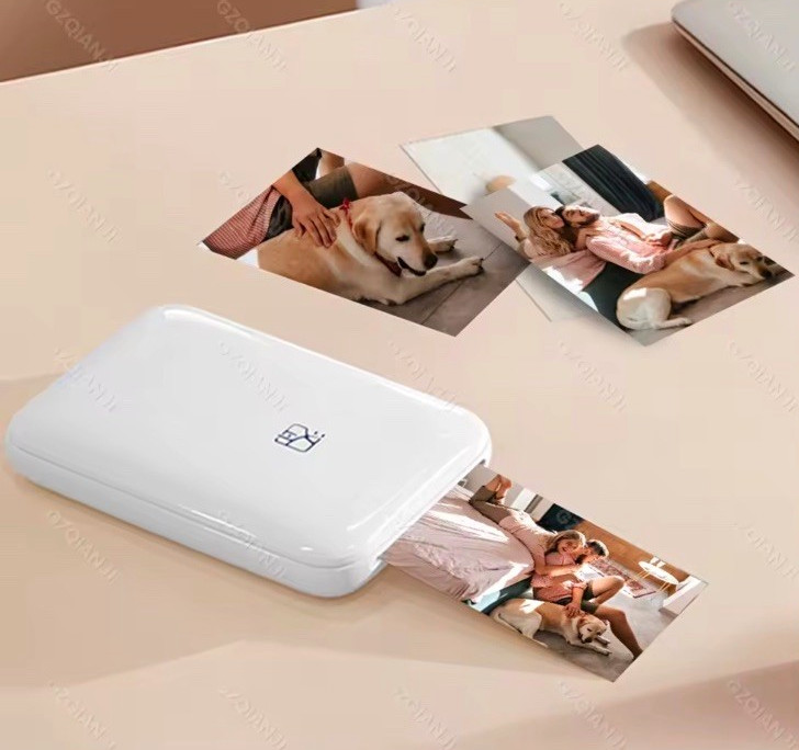 HPRT MT53 Mini Portable Bluetooth Photo Printer 2x3 Zink Sticky Photo Paper