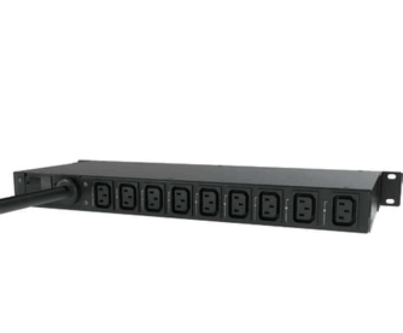 New Emerson Liebert MPH-NBR09AXXD30 Rack-Mountable 9-Outlet Power Distribution