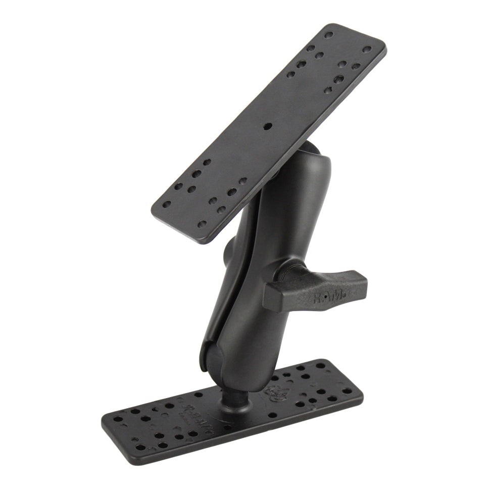 RAM-133AU  RAM Double Ball Mount with Two Marine Electro...