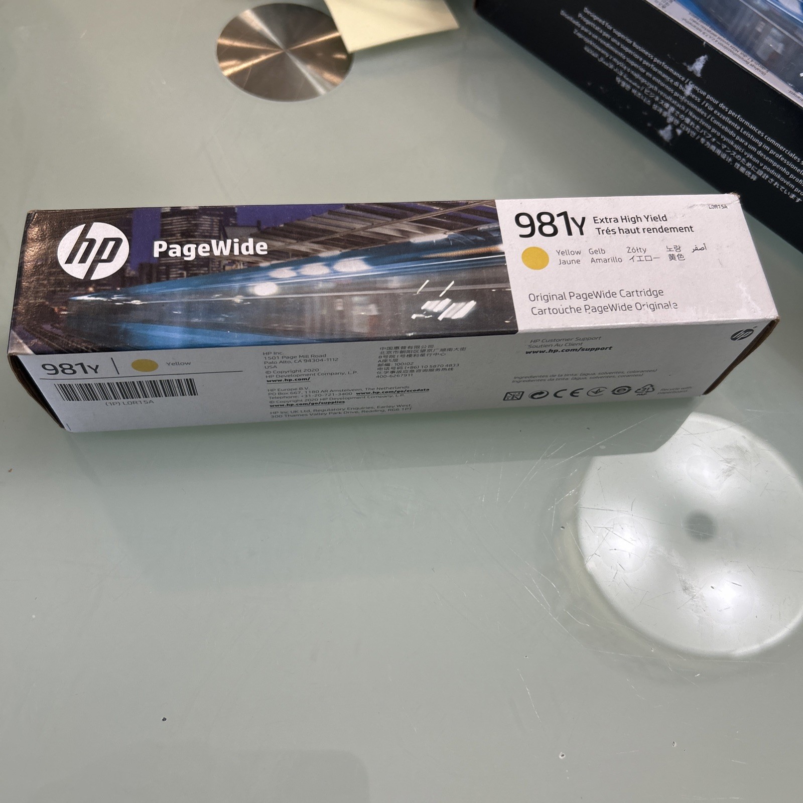 HP 981Y L0R15A Original Ink Cartridge - Yellow 5/2025