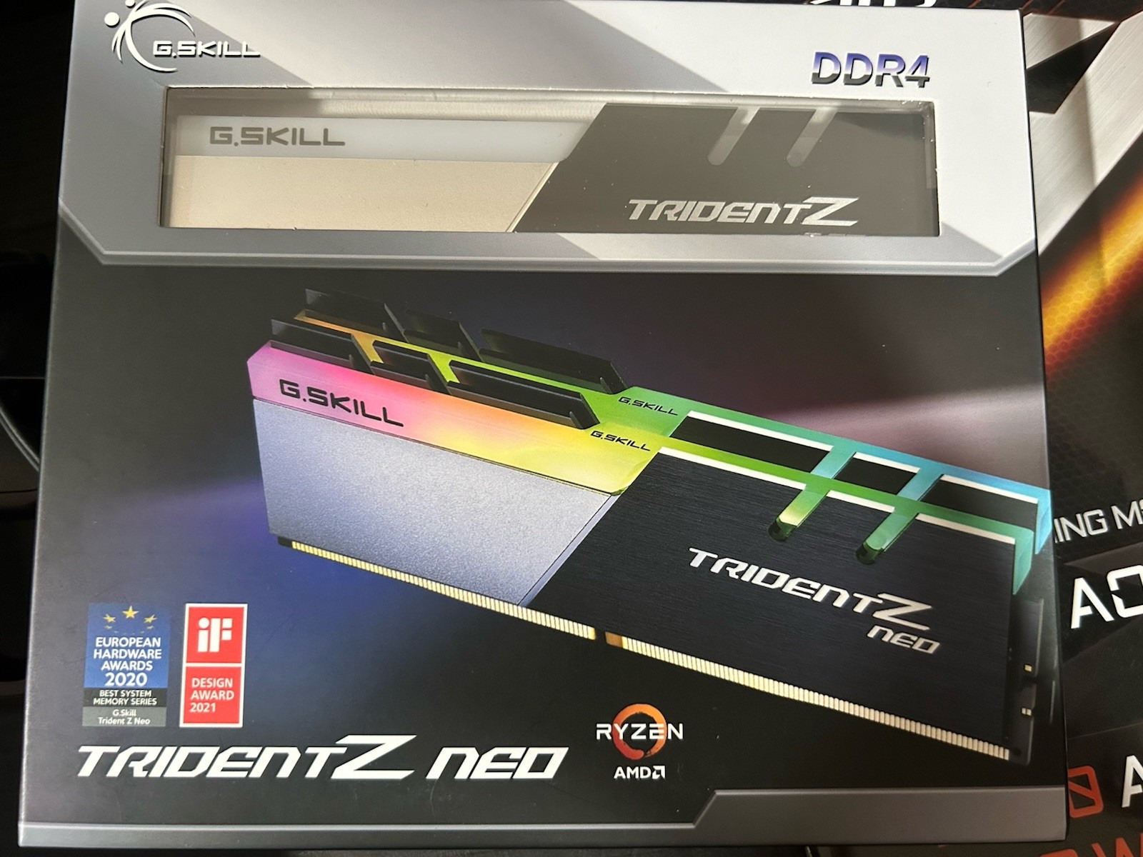 G.SKILL Trident Z RGB Series DDR4 RAM (XMP) 32GB (2x16GB) 4000MT/s CL18-22-22-42