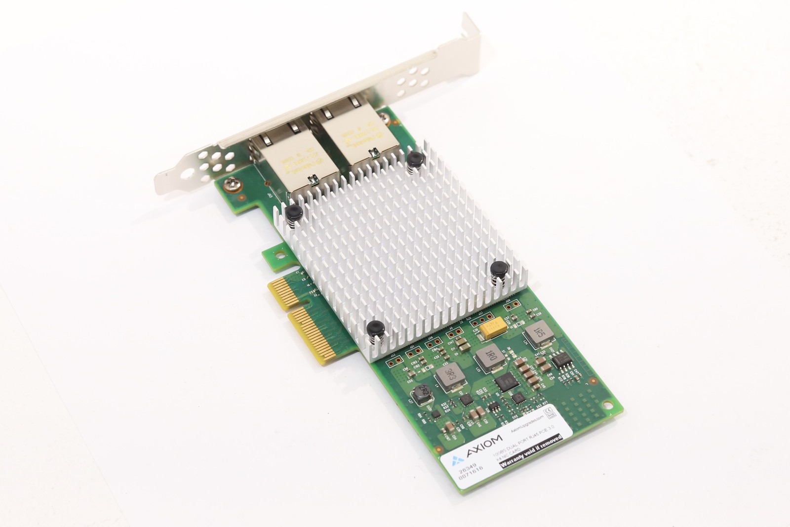 Axiom 26349 Dual-Port 10GbE PCIe Gen3 x4 Network Adapter P/N:263490071616 Tested