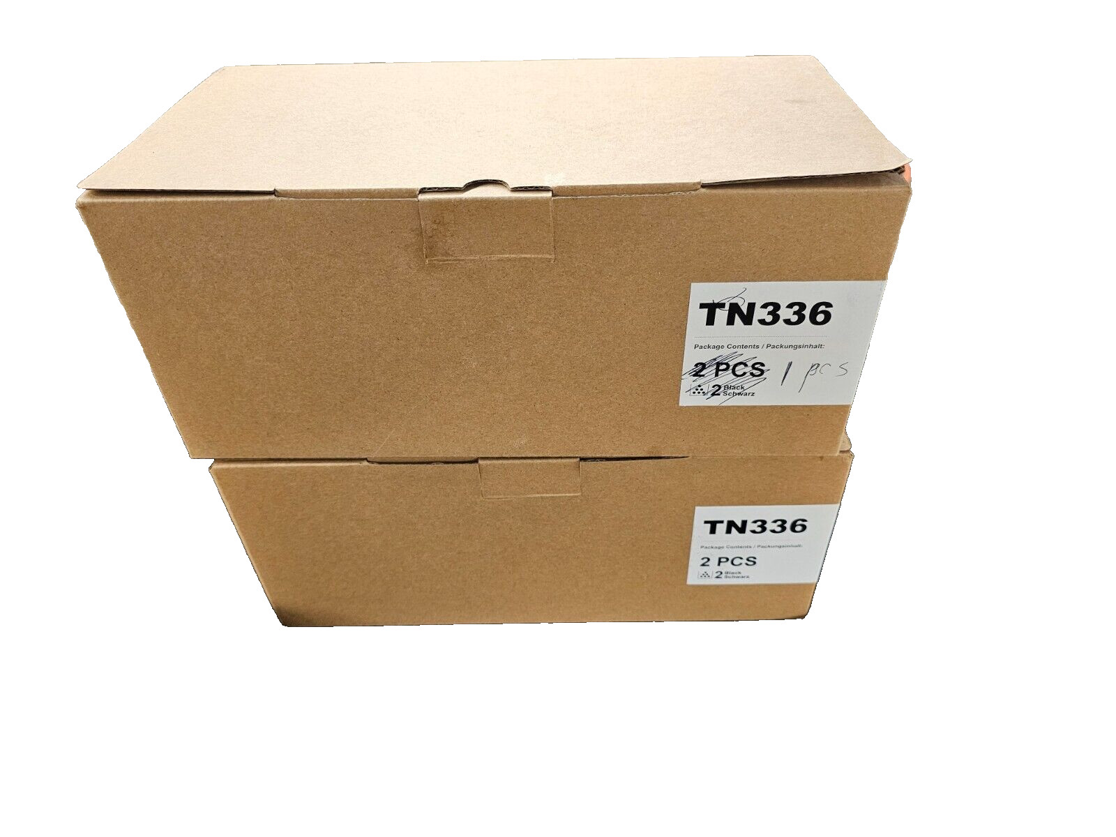 EZ Ink TN336 Black Toner Three Cartridges, New