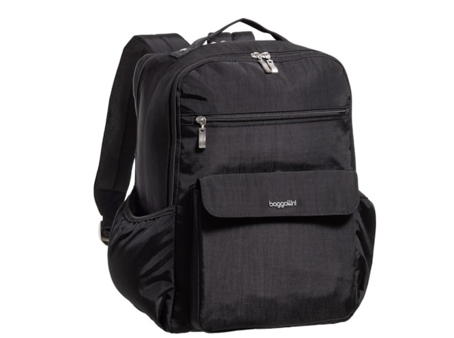 baggallini Everyday Laptop Backpack - Black