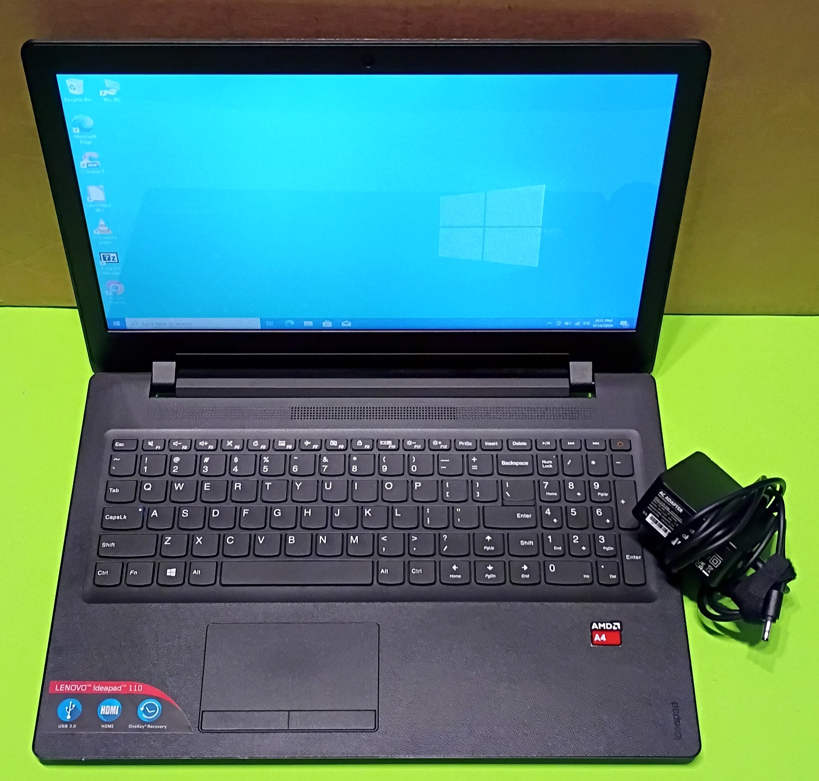 LENOVO ideapad 110-15ACL 15.6" 1.80GHz, 4GB RAM, 250GB HDD, Win 10 Pro [GRADE B]