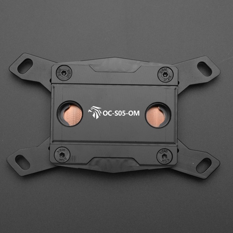 Ococoo11.5mm Ultra Slim CPU Water Block for Intel LGA1700 1200 AMD AM4 AM5 Black