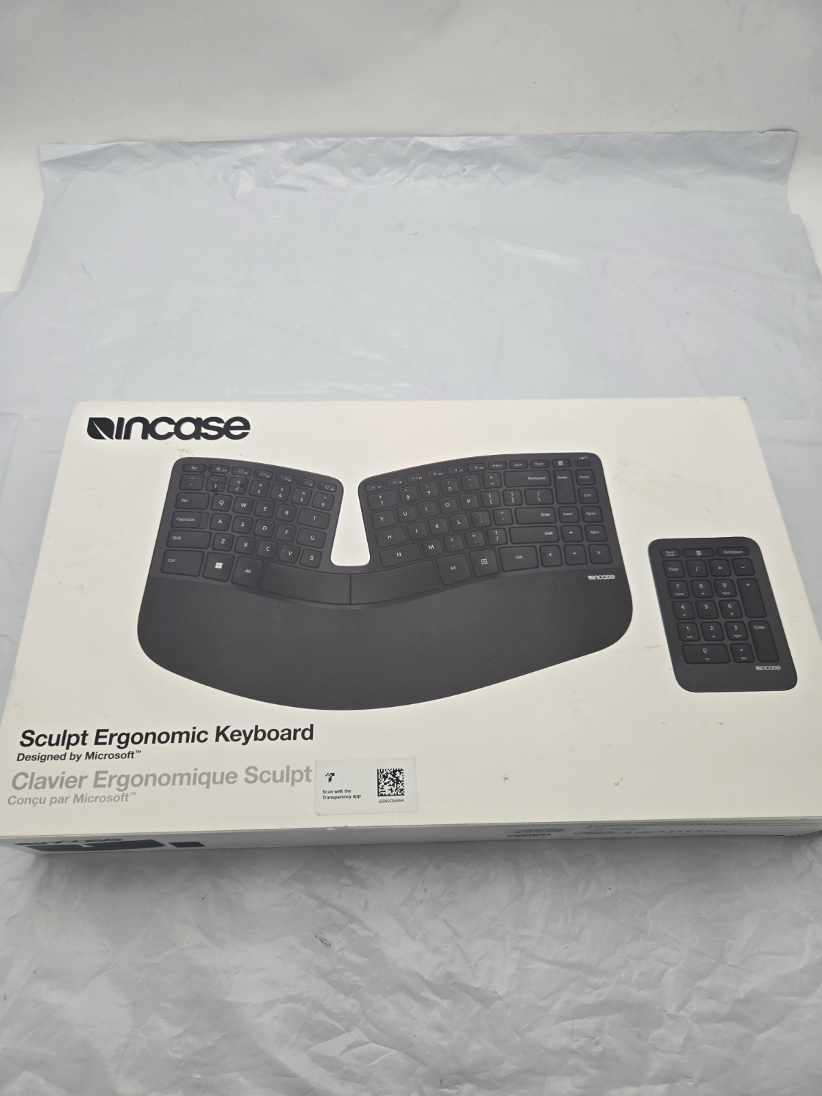 Incase Microsoft Sculpt Ergonomic Wireless Keyboard (missing Dongle )