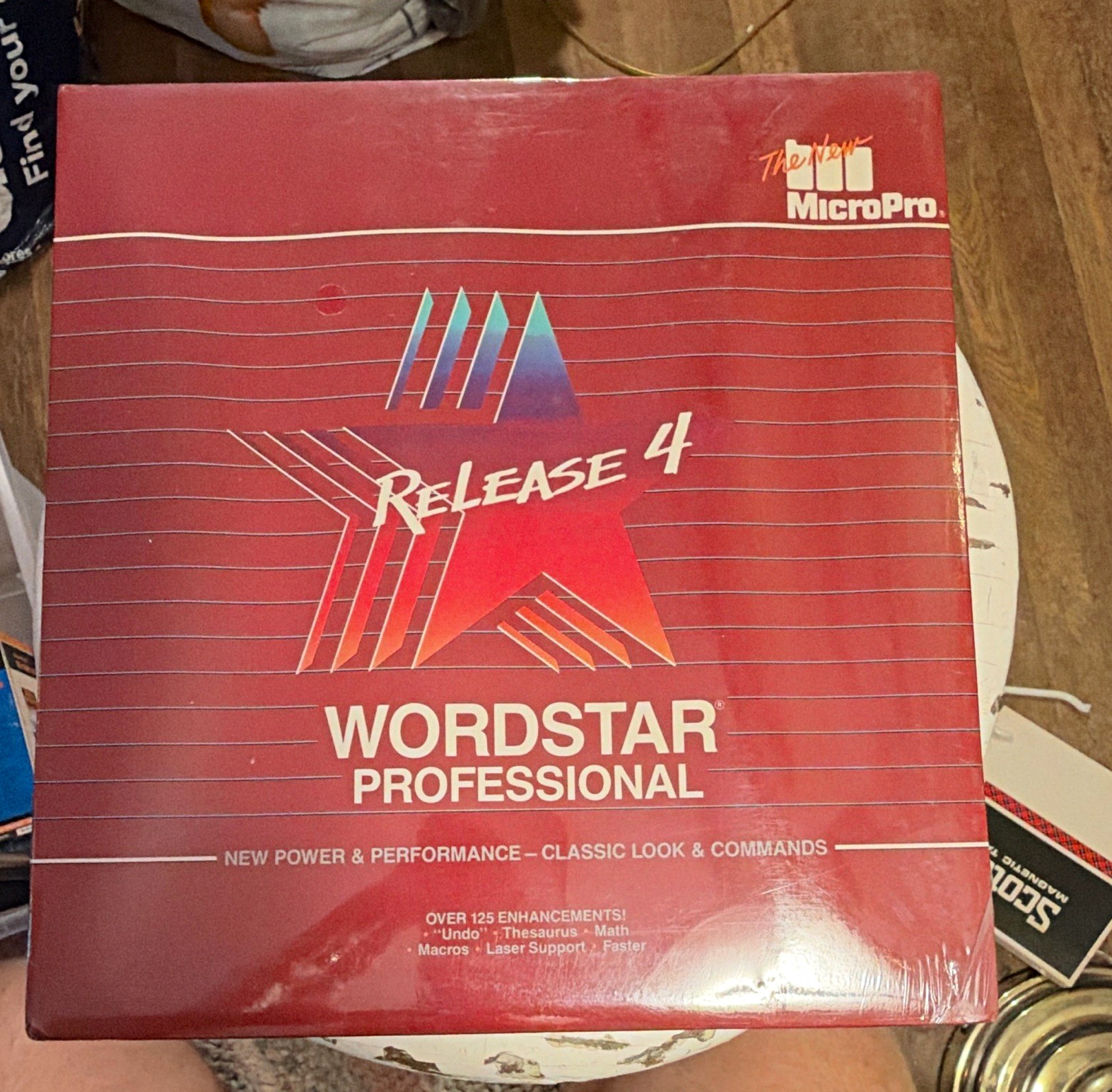 MicroPro WordStar Professional Release 4 Word Processing 5.25" Floppy  UNTESTED