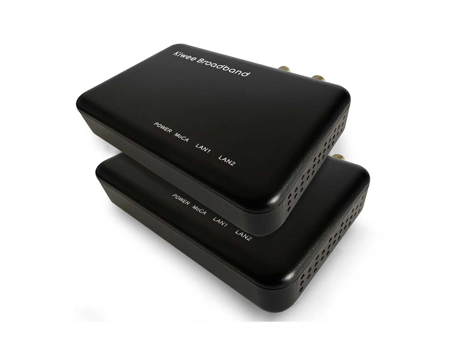 MoCA 2.5 Adapter with Dual 2.5GbE Ports (2-Pack) | Extended E Band (400–90